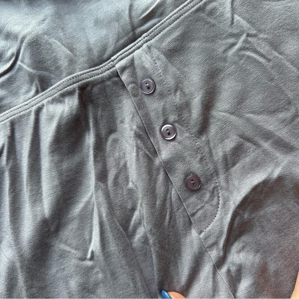 Set Active Sleep Henley Flare Pants - Spring - Picture 4 of 5